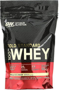 Optimum Nutrition Gold Standard 100% Whey Protein Powder Vanilla Ice Cream 1 Pound (Packaging May Vary)